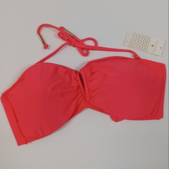 Eberjey Other - NEW Eberjey Amala Cactus Crush Bandeau Bikini Top Size Medium